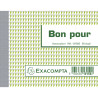 Manifold Bon pour 10,5x13,5cm 50 feuillets dupli autocopiants