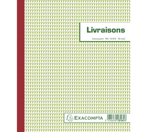 Manifold Livraisons 21x18cm 50 feuillets tripli autocopiants