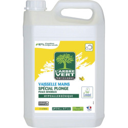 Bidon 5L liquide vaisselle peaux sensibles
