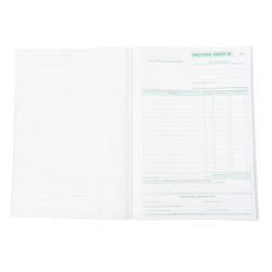 Manifold Factures micro-entrepreneur 29,7x21cm 50 feuillets dupli autocopiants