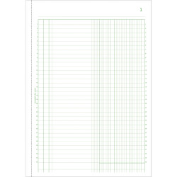Manifold 3 colonnes 29,7x21cm 50 feuillets dupli autocopiants