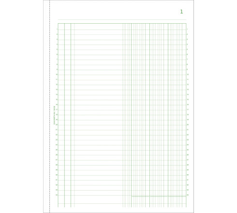 Manifold 3 colonnes 29,7x21cm 50 feuillets dupli autocopiants