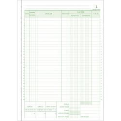 Manifold Caisse 29,7x21cm 50 feuillets dupli autocopiants