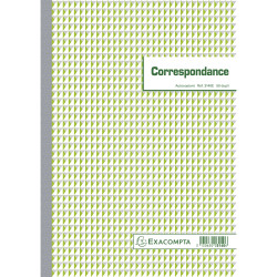 Manifold Correspondance 29,7x21cm 50 feuillets dupli autocopiants