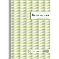 Manifold Note de frais 29,7x21cm 50 feuillets dupli autocopiants