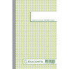 Manifold quadrillé 5x5 21x13,5cm 50 feuillets dupli autocopiants