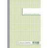 Manifold quadrillé 5x5 21x14,8cm 50 feuillets dupli autocopiants
