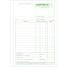Manifold Factures avec mention TVA 21x14,8cm 50 feuillets tripli autocopiants