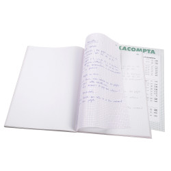 Manifold quadrillé 5x5 29,7x21cm 50 feuillets dupli autocopiants