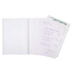 Manifold quadrillé 5x5 29,7x21cm 50 feuillets tripli autocopiants