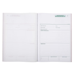 Manifolds Rapports d'intervention 29,7x21cm - 50 feuillets autocopiants dupli