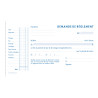 Manifold Quittances de loyer 12,5x21cm 50 feuillets tripli autocopiants