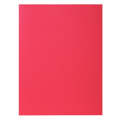 Paquet de 100 chemises 210g ROCK"S format 24x32 cm, framboise