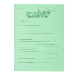 Livret individuel contrôle transport