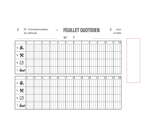 Livret individuel contrôle transport