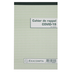 CAHIER DE RAPPEL COVID-19
