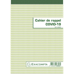 CAHIER DE RAPPEL COVID-19