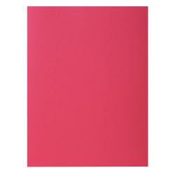 Paquet de 100 sous-chemises 80g ROCK"S format 22x31 cm, framboise