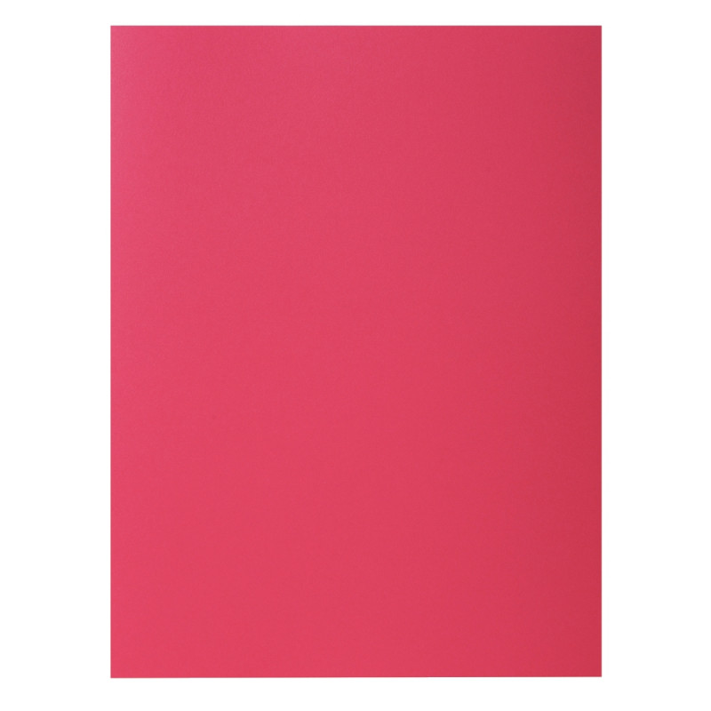 Paquet de 100 sous-chemises 80g ROCK"S format 22x31 cm, framboise