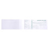 Carnet à souche Quittances de loyer 50 feuillets - Format horizontal de la quittance : 10,1x16,5 cm