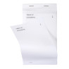 Bloc Maître d'Hôtel 50 feuillets autocopiants numérotés en tripli - Format 9,5x17 cm