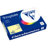 Paquet de 250 feuilles format A4 160g canari CLAIREFONTAINE