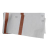 Bloc vendeur à bande couleur 100 feuillets double numérotage - Format 6 ,6x13,5 cm