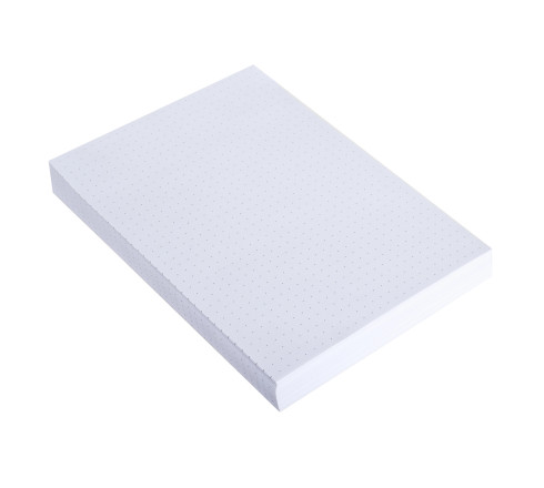 Paquet 100 fiches sous film - bristol dots non perforé - 74x105mm
