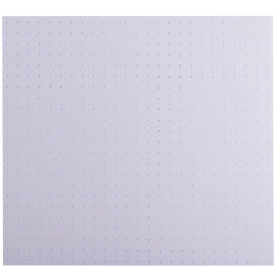 Paquet 100 fiches sous film - bristol dots non perforé - 125x200mm