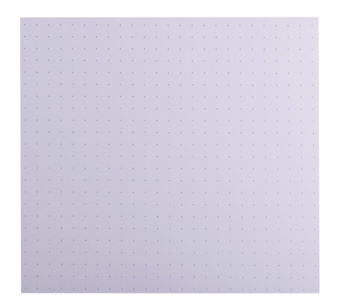 Paquet 100 fiches sous film - bristol dots non perforé - 125x200mm
