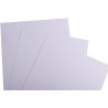 Paquet 100 fiches sous film - bristol dots non perforé - 125x200mm
