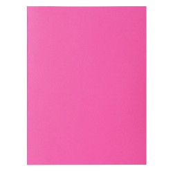 Paquet de 100 sous-chemises 80g ROCK"S format 22x31 cm, rose