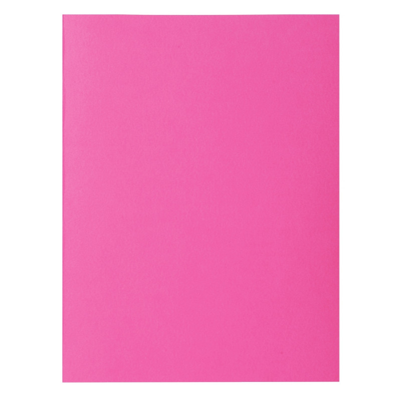 Paquet de 100 sous-chemises 80g ROCK"S format 22x31 cm, rose