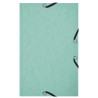 Chemise 3 rabats à élastiques Aquarel + 25 fiches bristol 125x200mm - 4 couleurs assorties