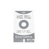 Étui de 100 fiches - bristol quadrillé 5x5 non perforé 74x105mm