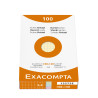 Étui de 100 fiches - bristol quadrillé 5x5 non perforé 100x150mm