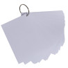 Paquet de 50 Flashcards sous film + anneau - bristol dots perforé - Format A6