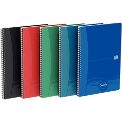 Cahier à reliure intégrale 180 pages OCEANIS format A4, quadrillé 5x5,