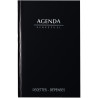 Agenda perpétuel de caisse 14x22cm noir