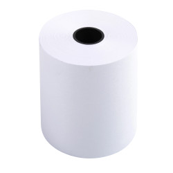 Bobine pour machine à calculer 57x50 mm - 1 pli offset extra-blanc 60g/m2.