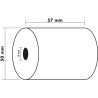 Bobine pour machine à calculer 57x50 mm - 1 pli offset extra-blanc 60g/m2.