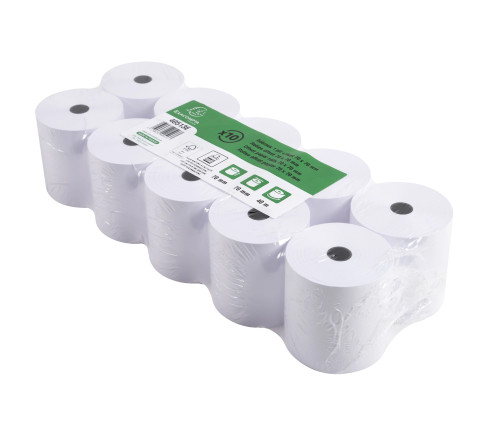 Bobine pour machine à calculer 70x70 mm - 1 pli offset extra-blanc 60g/m2.