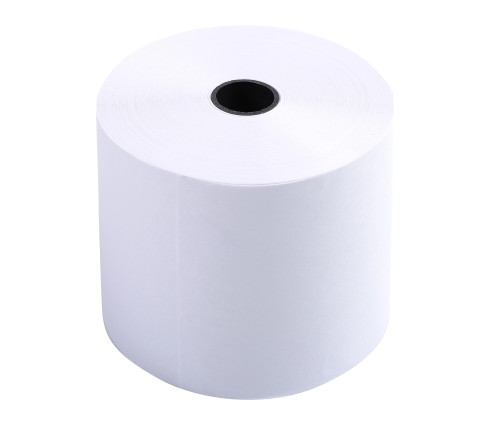 Bobine pour machine à calculer et caisse 57x70 mm - 1 pli offset extra-blanc 60g/m2 - Jet d'encre.