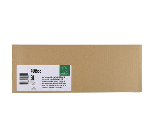 Bobine pour machine à calculer 74x70 mm - 1 pli offset extra-blanc 60g/m2
