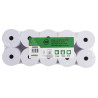 Bobine pour machine à calculer 74x70 mm - 1 pli offset extra-blanc 60g/m2