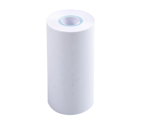 Bobine sans mandrin pour machines à calculer 57x25 mm - 1 pli offset extra-blanc 60g/m2.