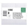 Bobine sans mandrin pour machines à calculer 57x25 mm - 1 pli offset extra-blanc 60g/m2.