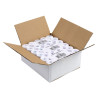 Bobine sans mandrin pour machines à calculer 57x25 mm - 1 pli offset extra-blanc 60g/m2.