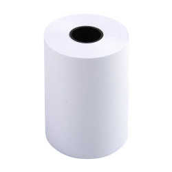 Bobine pour machine à calculer et caisse 57x38 mm - 1 pli offset extra-blanc 60g/m2.