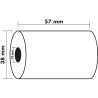 Bobine pour machine à calculer et caisse 57x38 mm - 1 pli offset extra-blanc 60g/m2.